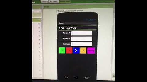 Cómo hacer una calculadora en app inventor