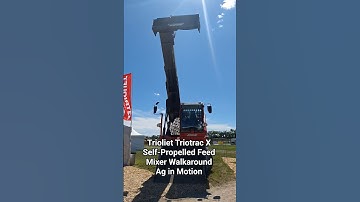 Trioliet Triotrac X Self-Propelled Feed Mixer at Ag in Motion #Trioliet #AginMotion #AIM2025