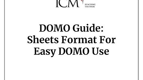 Domo Tutorial in Uploading Google Sheet File