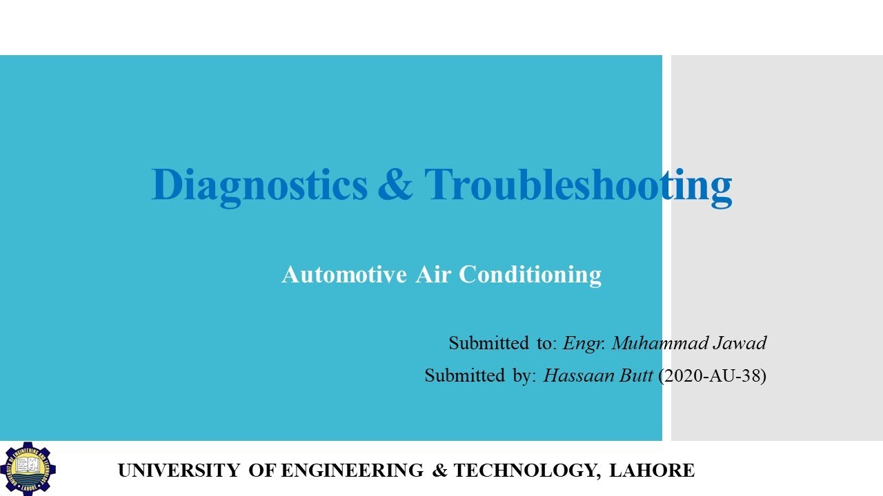 Automotive Air Conditioning Diagnostics and Troubleshooting YouTube
