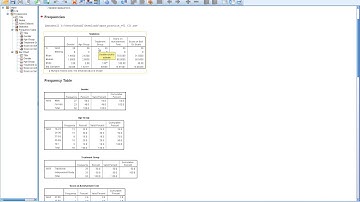 Running Descriptive Statistics