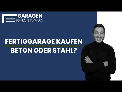 Video: Wie viel kostet eine Betongarage?