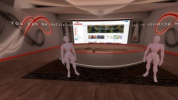 Stand in the web. JanusVR