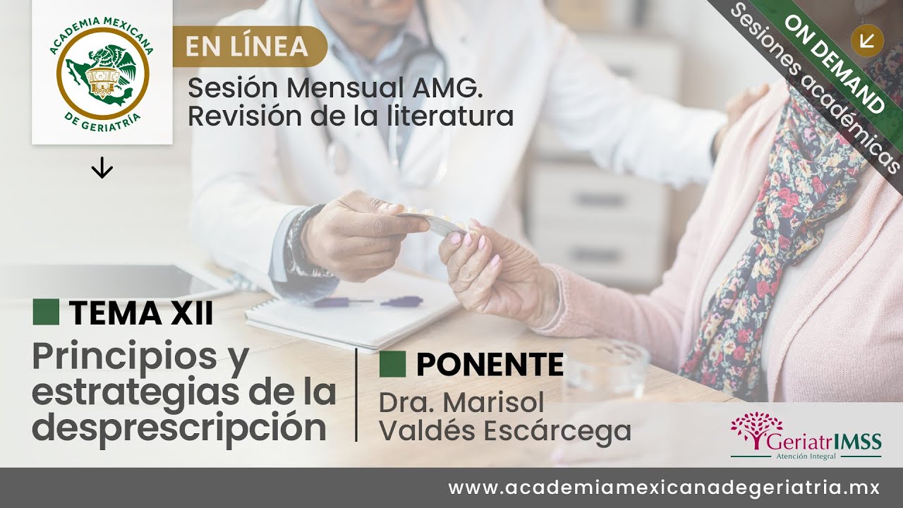 “Principios y estrategias de la desprescripción”