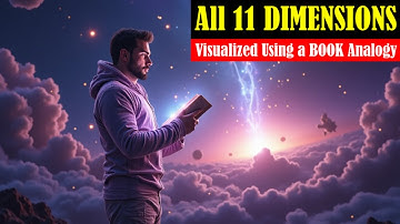 11 Dimensions Explained and Visualized: A Visual Journey Using a BOOK Analogy