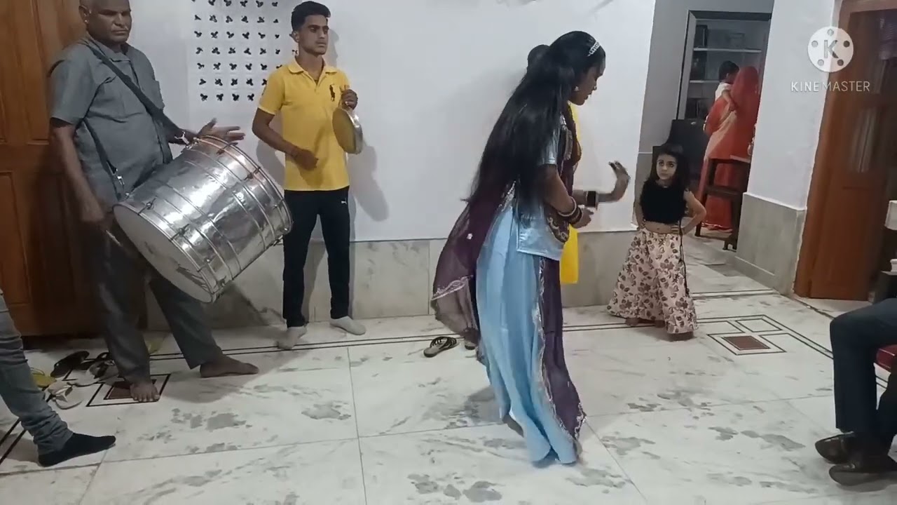 Rajasthani Dhol Thali dance shaadi Mein bajane wala Dhol Thali