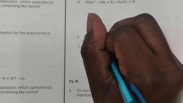 Operations on Polynomials Pt.2