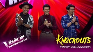 Armand vs Tommy vs Adlani | Knockouts | The Voice Indonesia GTV 2019