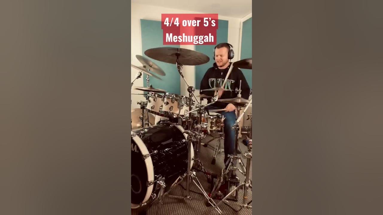 Meshuggah Soulburn 4/4 over 5’s section
