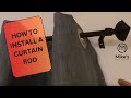 Hanging a Curtain Rod