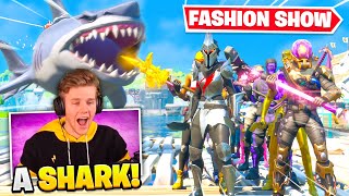 I STREAM SNIPED FASHION SHOWS WITH SHARKS..