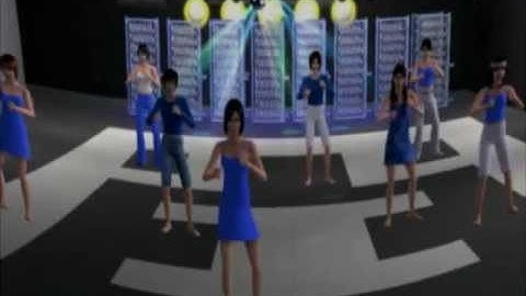 Morning Musume (Sims) - Summer Night Town