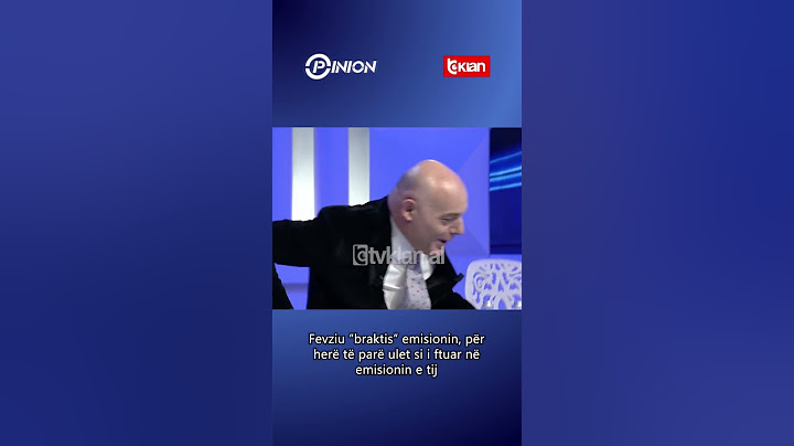 Fevziu “braktis” Opinionin, për herë të parë ulet si i ftuar në emisionin e tij