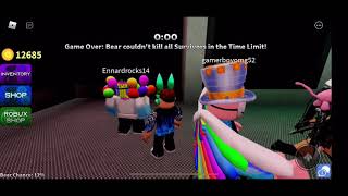 We Survived The Scariest Bear Ever! (Roblox) Bear Alpha
