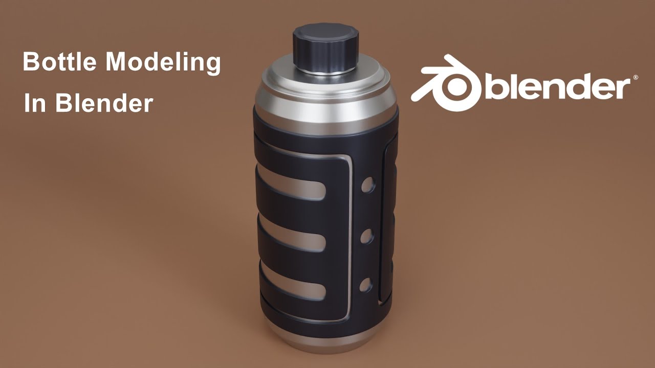 Soda Bottle Blender Tutorial part 1 of 2 – Modeling 