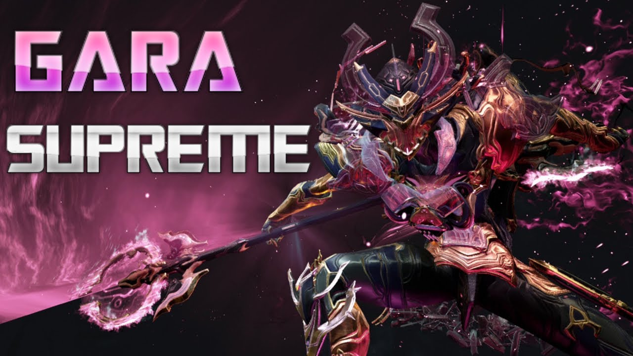 Warframe Warframe Gara Build Infinite Energy Heals Weapon Combos Warframe Gameplay Youtube