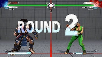 SFV~ Laura (xWOLFKRONEx) vs. Guile (Kreymore) HD 3
