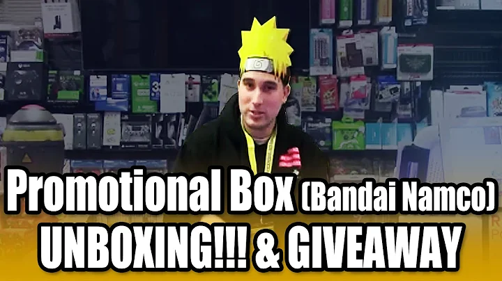 Promotional Box (Bandai Namco) Unboxing!!! & Giveaway - DayDayNews
