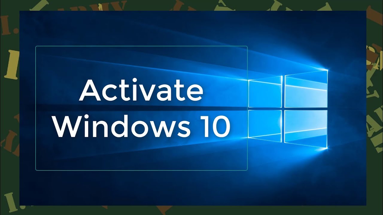 Install and Activate Windows 10 without Product Key