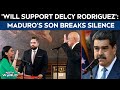 'Will Support Delcy Rodriguez’: Maduro’s Son, Visibly Emotional, Breaks Silence