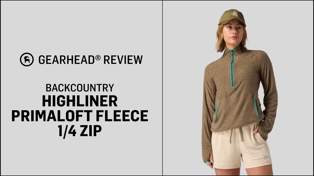 Backcountry - Highliner PrimaLoft Air-Perm Fleece 1/4-Zip - Women's