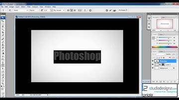 Photoshop - Shiny Text Effect - Part 1