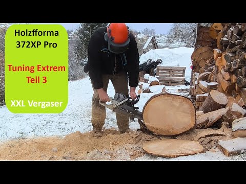 meine Holzfforma G372XP Pro - Tuning Extrem Teil 3:  XXL Vergaser