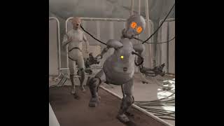 Atomic Hearts Servant Bot Runs Goofy | Deadbolt #shorts #atomicheart #fallout