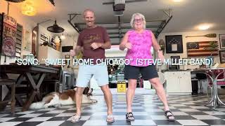 Calm Everything Down Adv Beginner Line Dance to “Sweet Home Chicago” (Steve Miller Band) by Retirees atPlay 234 views 7 months ago 2 minutes, 45 seconds