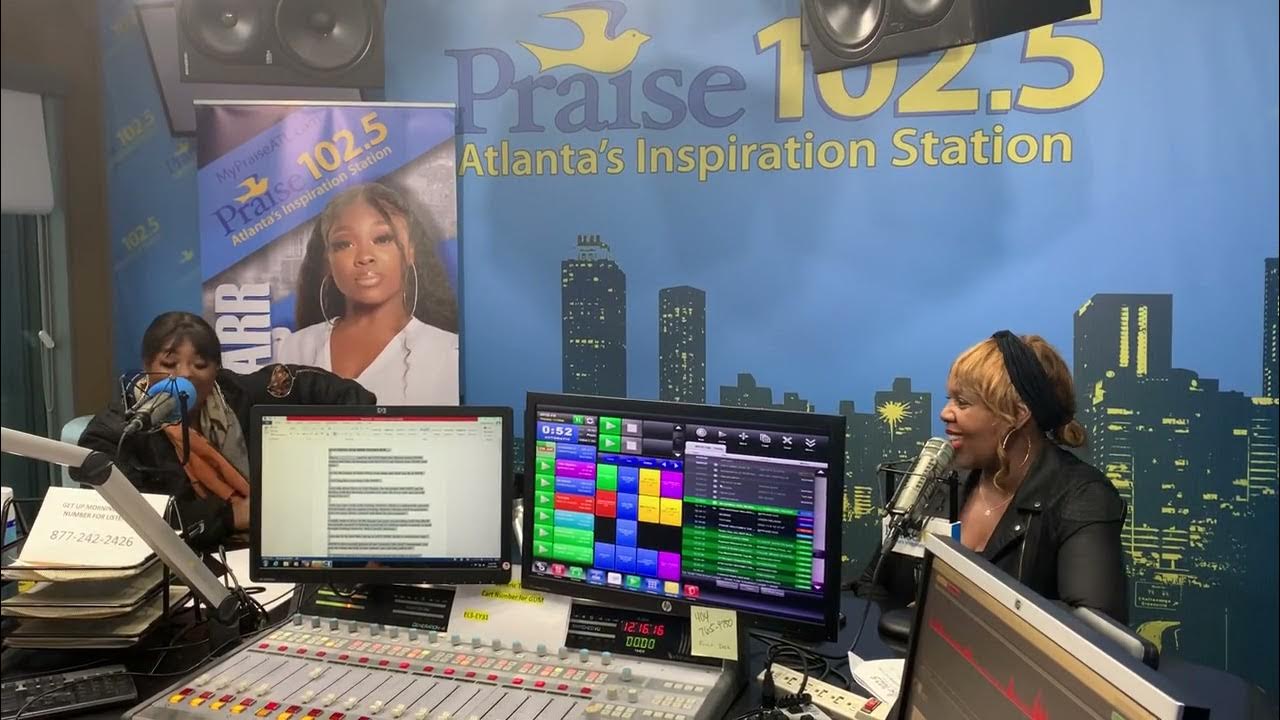My interview with praise 102 5 atl and jekalyn carr worship 