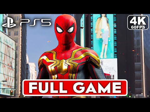 SPIDER-MAN NO WAY HOME Suit PS5 Gameplay Walkthrough Part 1 FULL GAME [4K 60FPS] - No Commentary