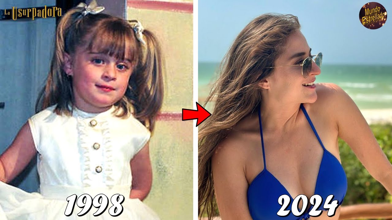 Así lucen los Actores de la Telenovela "La Usurpadora(1998)" en 2024 - Antes  y Despues - YouTube