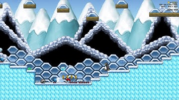 SuperTux 0.6.1 Out on the Crystal Fields