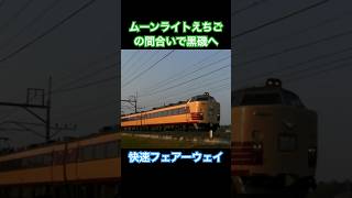 快速フェアーウェイは国鉄色の485系を宇都宮線で撮れる貴重な列車でした #国鉄 #jr東日本 #宇都宮線 #485系 #快速 #フェアーウェイ