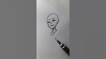 How I Draw Calm Anime Expressions ✏️ #foryou #art #shorts #howtodraw #easydrawing #tutorial #sketch