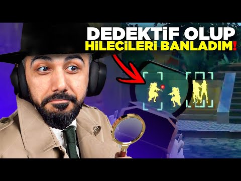 EKİPLE BERABER DEDEKTİF OLUP HİLECİLERİ BANLADIK!! 😱 (GÖZLERİME İNANAMADIM) | PUBG MOBILE