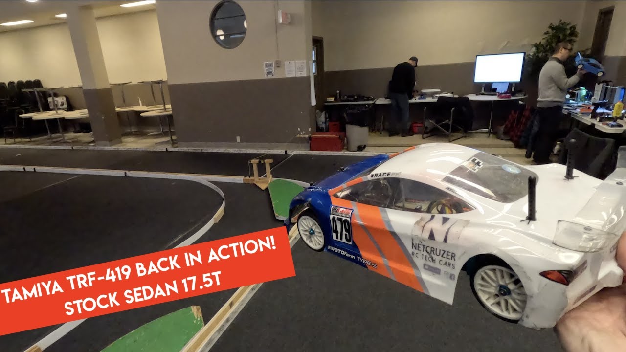 Tamiya TRF-419 back in action for Stock Sedan 17.5T BMAIN