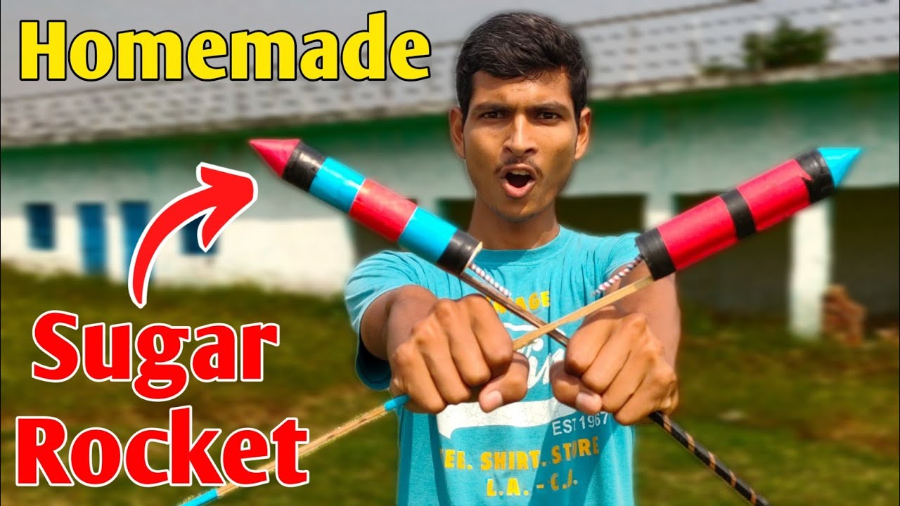 Powerful Homemade Sugar Rocket How To Make Rocket Diwali Special
