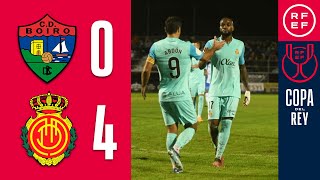 Resumen | Copa del Rey | CD Boiro 0-4 RCD Mallorca | Primera Eliminatoria