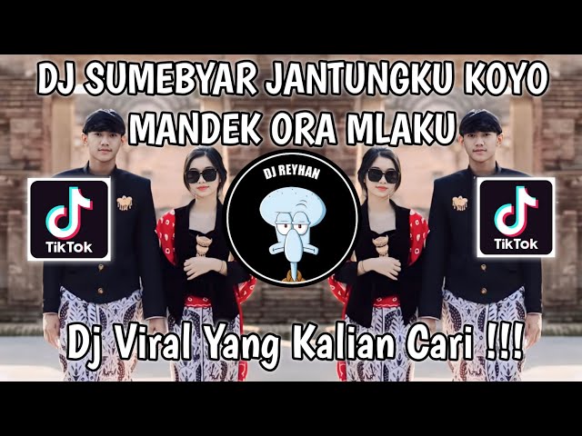 DJ SUMEBYAR JANTUNGKU KOYO MANDEK ORA MLAKU TRESNOKU YO MUNG KOWE RA ONO LIYANE | DJ TULUS VIRAL! class=