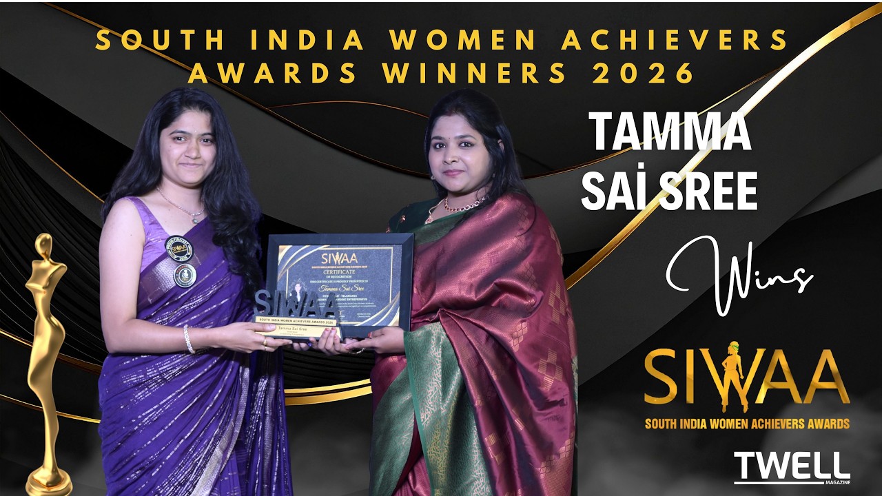 Tamma Sai Sree: Design Expert Wins Outstanding Entrepreneur Award | SIWAA 2026