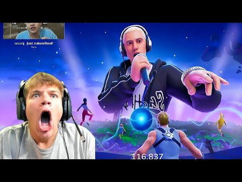 Jynxzi Reacts To Chapter 5 Live Fortnite Event! (BIG BANG EVENT)