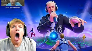 Jynxzi Reacts To Chapter 5 Live Fortnite Event Big Bang Event