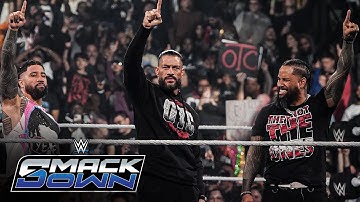 Roman Reigns and The Usos stand united before WWE Crown Jewel: SmackDown highlights, Nov. 1, 2024