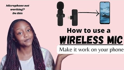 How to FIX k9 WIRELESS MICROPHONE not working on phone| make it work on your phone