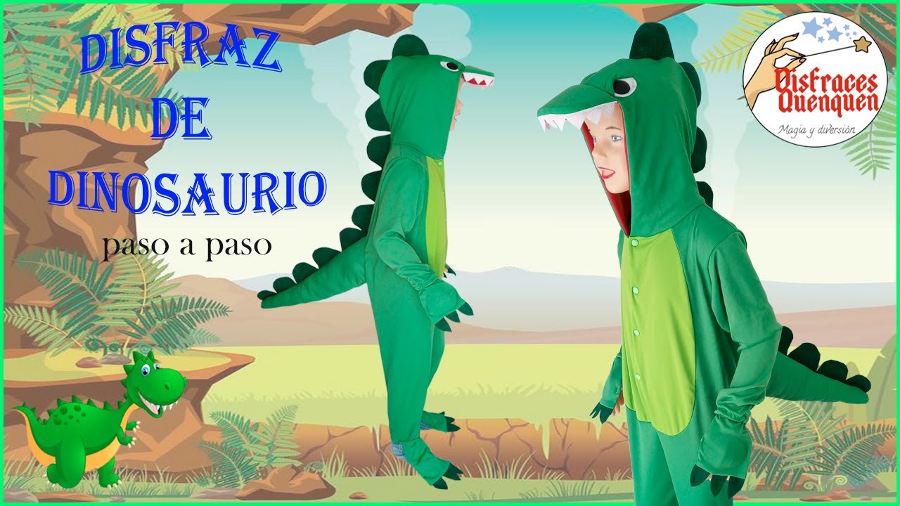 DIY. Dinosaur Costume 🦖 How to make a homemade dinosaur costume for a  child step by step. 