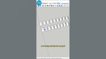 3 lưu ý khi dùng lệnh copy và chia đều trong sketchup #sketchup #sketchuponline #hocsketchup