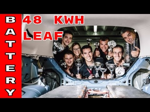 Video: Die Ingenieure Von Nissan Bauten Einen LEAF-Prototyp Mit Einem 48-kWh-Akkupack - Electrek