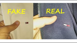 Tommy Hilfiger tracksuit jacket real vs fake review. How to spot fake Tommy  sport zip jacket. - YouTube