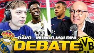 DEBATE CON MUNDO MALDINI: ¿MBAPPE O VINI JR? ¿MADRID O BORUSSIA? ¿EL PROBLEMA DEL UNITED? (2023)